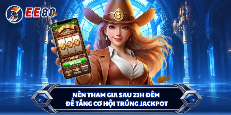 Nên tham gia sau 23h đêm để tăng cơ hội trúng jackpot